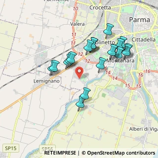 Mappa Via Vincenzo Re, 43125 Parma PR, Italia (1.772)