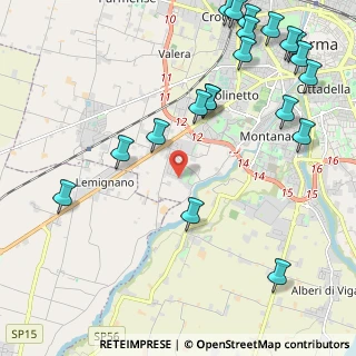 Mappa Via Vincenzo Re, 43125 Parma PR, Italia (2.874)