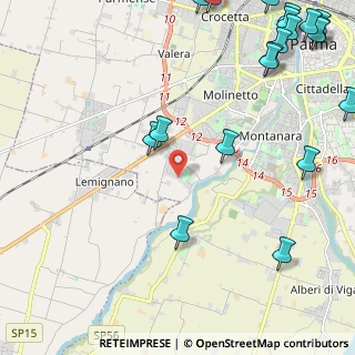 Mappa Via Vincenzo Re, 43125 Parma PR, Italia (3.443)