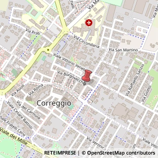 Mappa Via Carlo Quinto, 11, 42015 Correggio RE, Italia, 42015 Correggio, Reggio nell'Emilia (Emilia Romagna)