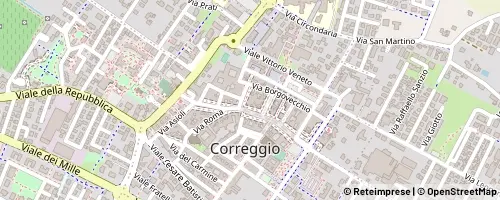 Mappa Correggio