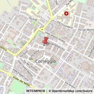 Mappa Piazza garibaldi g. 12, 42015 Correggio, Reggio nell'Emilia (Emilia Romagna)