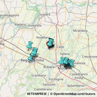 Mappa Corso Giuseppe Mazzini, 42015 Correggio RE, Italia (11.967)