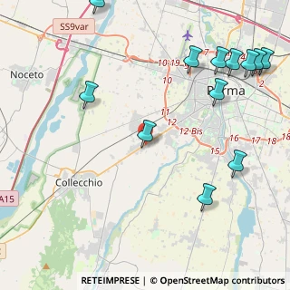 Mappa SR 62, 43044 Lemignano PR (5.70417)