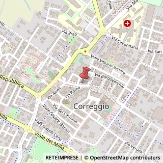 Mappa Corso Giuseppe Mazzini, 13/A, 42015 Correggio, Reggio nell'Emilia (Emilia Romagna)