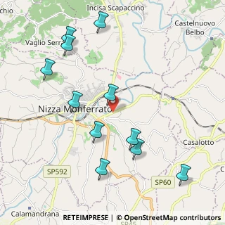 Mappa Strada Alessandria, 14049 Nizza Monferrato AT, Italia (2.30818)