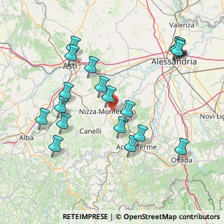 Mappa Strada Alessandria, 14049 Nizza Monferrato AT, Italia (17.5545)