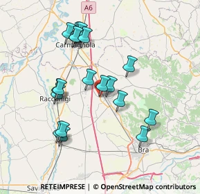 Mappa Via Racconigi, 12048 Sommariva del Bosco CN, Italia (7.2715)