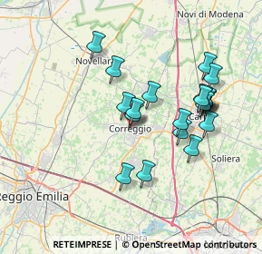 Mappa Via Santa Maria, 42015 Correggio RE, Italia (6.7)