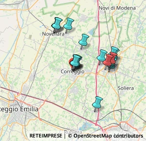 Mappa Via Santa Maria, 42015 Correggio RE, Italia (5.74111)