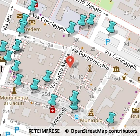 Mappa Via Santa Maria, 42015 Correggio RE, Italia (0.0925)