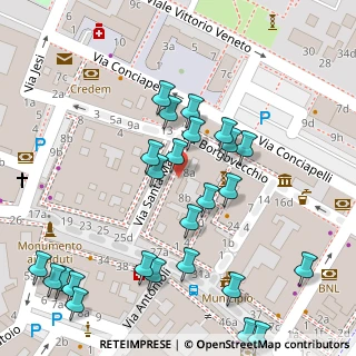 Mappa Via Santa Maria, 42015 Correggio RE, Italia (0.048)