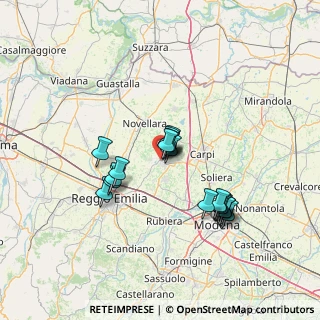 Mappa Viale Repubblica, 42015 Correggio RE, Italia (11.67368)