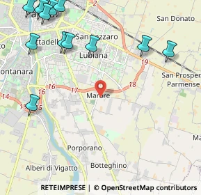 Mappa Strada Madonnina Gigli, 43123 Parma PR, Italia (3.08)