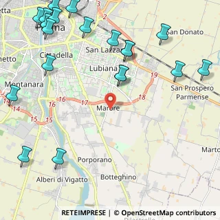 Mappa Strada Madonnina Gigli, 43123 Parma PR, Italia (3.1755)