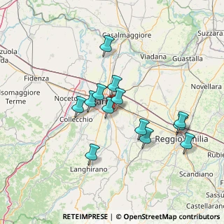 Mappa Strada Madonnina Gigli, 43123 Parma PR, Italia (12.62538)