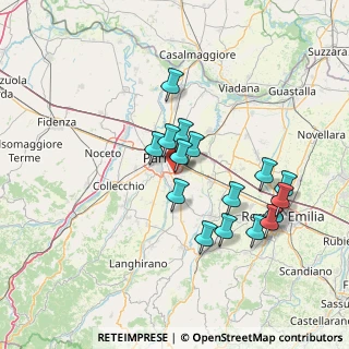 Mappa Strada Madonnina Gigli, 43123 Parma PR, Italia (13.29938)