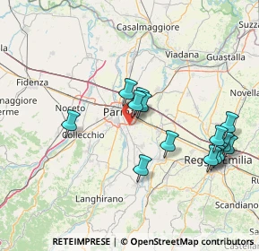 Mappa Strada Madonnina Gigli, 43123 Parma PR, Italia (15.23571)