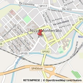 Mappa Via San Giovanni Valle, 7, 14049 Nizza Monferrato, Asti (Piemonte)
