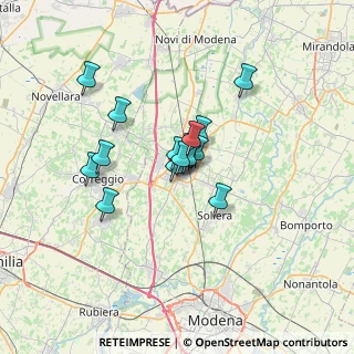 Mappa Via Adamello, 41012 Carpi MO, Italia (4.69933)