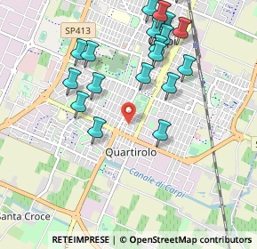 Mappa Via Adamello, 41012 Carpi MO, Italia (1.07789)