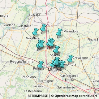 Mappa Via Adamello, 41012 Carpi MO, Italia (10.4125)