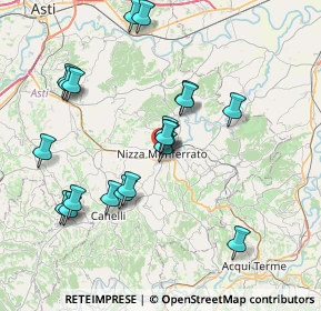 Mappa Frazione, 14049 Nizza Monferrato AT, Italia (7.6785)