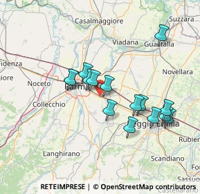 Mappa 43123 Il Moro PR, Italia (12.956)