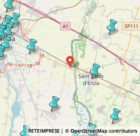 Mappa Via Emore Tirelli, 43122 Parma PR, Italia (7.716)