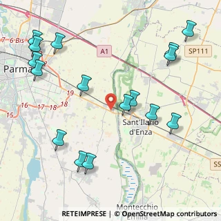 Mappa Via Emore Tirelli, 43122 Parma PR, Italia (5.22938)