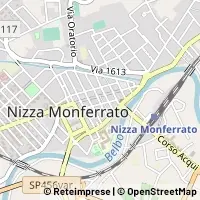 Mapa Nizza Monferrato