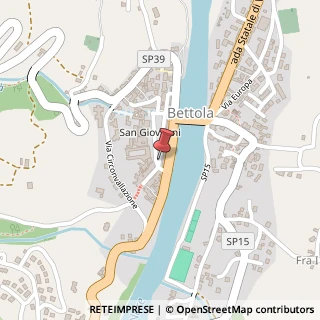 Mappa Piazza Cristoforo Colombo, 35, 29021 Bettola, Piacenza (Emilia Romagna)