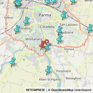 Mappa Strada Argini Parma, 43123 Parma PR, Italia (3.16)