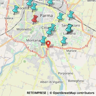 Mappa Strada Argini Parma, 43123 Parma PR, Italia (2.45857)