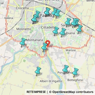 Mappa Strada Argini Parma, 43123 Parma PR, Italia (2.52222)