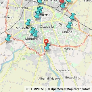 Mappa Strada Argini Parma, 43123 Parma PR, Italia (2.85286)