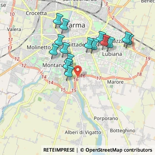 Mappa Strada Argini Parma, 43123 Parma PR, Italia (1.89067)