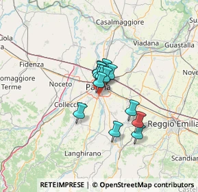 Mappa Strada Argini Parma, 43123 Parma PR, Italia (7.86462)