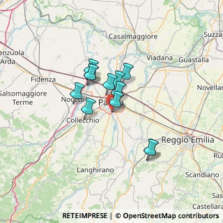 Mappa Strada Argini Parma, 43123 Parma PR, Italia (9.67333)