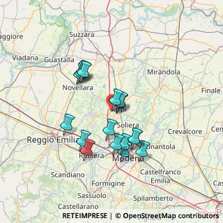 Mappa SS 468 per Correggio, 41012 Carpi MO, Italia (12.10824)