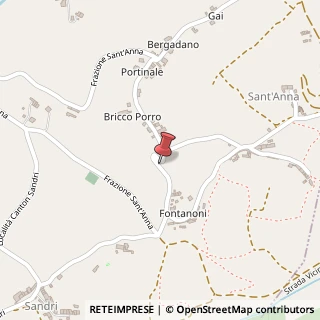Mappa Fraz. S.Anna, 55, 12040 Monteu Roero, Cuneo (Piemonte)