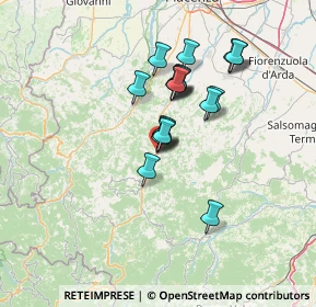 Mappa Via Trento, 29021 Bettola PC, Italia (11.07947)