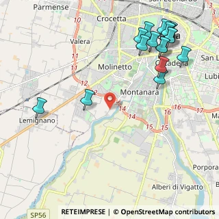 Mappa Strada Farnese - Vigheffio, 43125 Parma PR, Italia (2.83471)