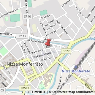 Mappa Via Pistone, 97, 14049 Nizza Monferrato, Asti (Piemonte)