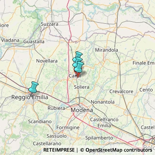 Mappa Via Cavata, 41012 Carpi MO, Italia (41.59273)