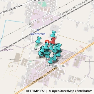 Mappa Strada Lemignano, 43126 Parma PR, Italia (0.24643)