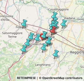 Mappa Strada Lemignano, 43126 Parma PR, Italia (10.3375)