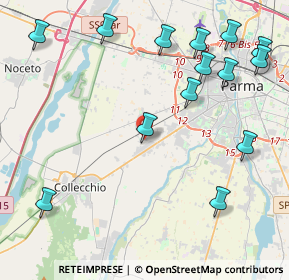 Mappa Strada Lemignano, 43126 Parma PR, Italia (5.29714)