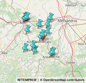 Mappa Strada Baglio F., 14049 Nizza Monferrato AT, Italia (12.47563)