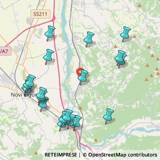 Mappa Ss 35 bus dei giovi, 15062 Bosco Marengo AL, Italia (5.1055)